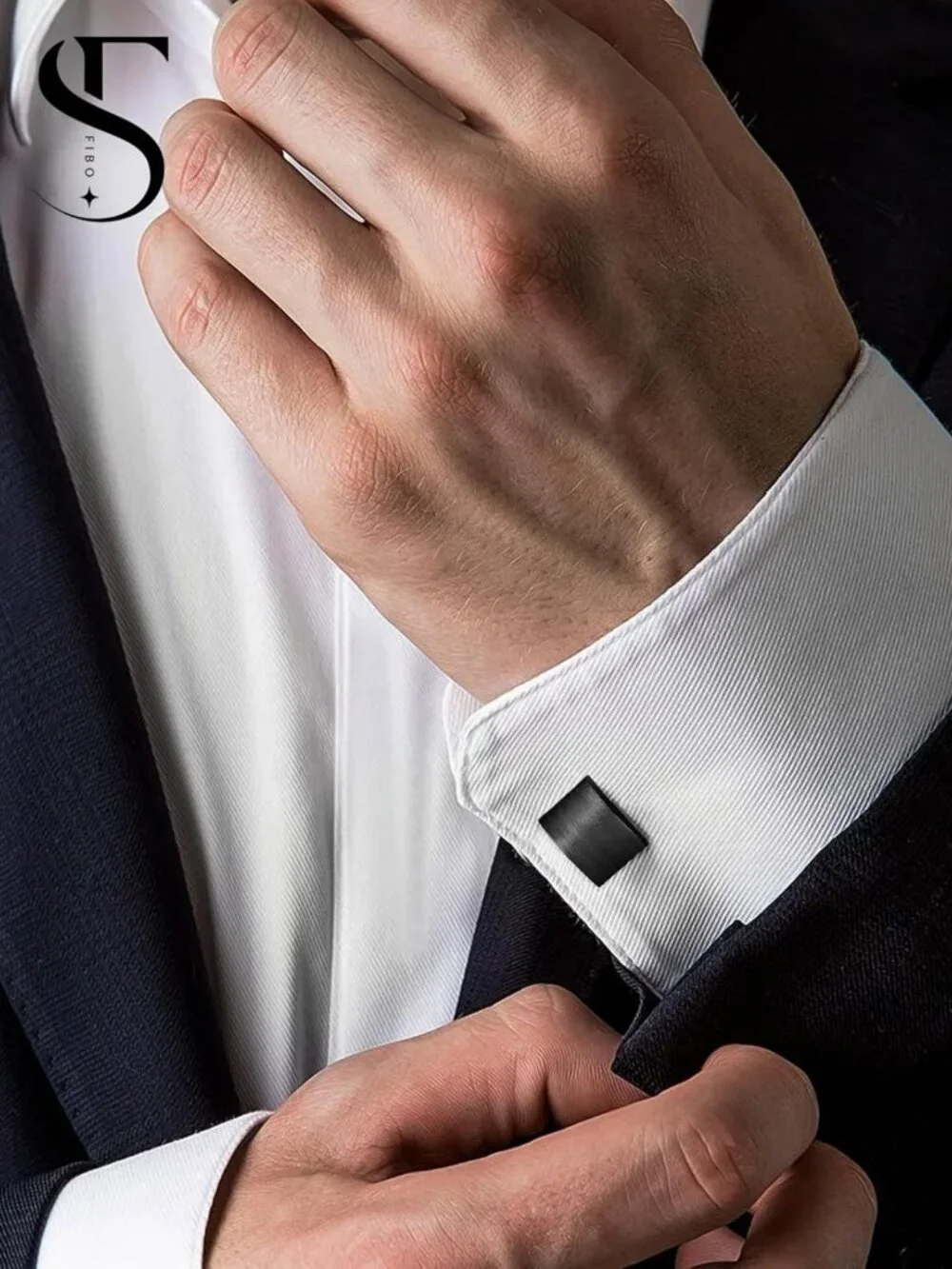 Stylish Stainless Steel Cufflinks for Men - Tuxedo, Wedding, Formal Events